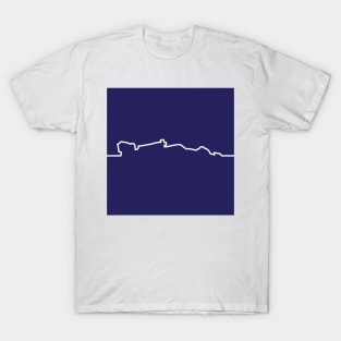 Red Bull F1 Car Line Art - 2022 Model #2 T-Shirt